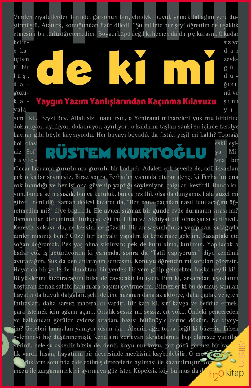 De Ki Mi;Yaygın Yazım Yanlışlarından Kaçınma Kılavuzu