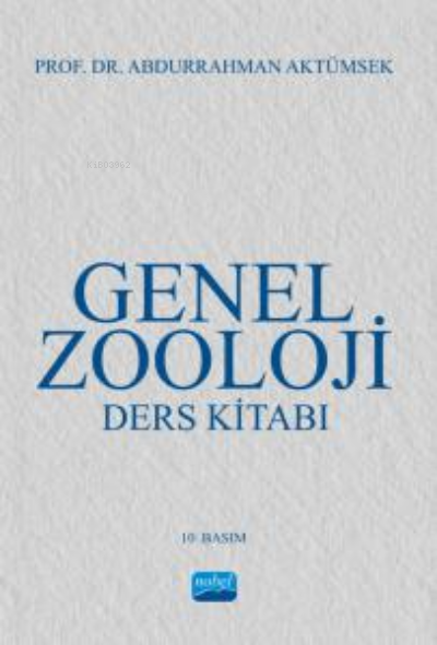 Genel Zooloji; Ders Kitabı