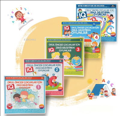  47 Yaş Çocuklar İçin IQ Zeka Geliştiren Oyunlar (5 Kitap) | 47 Yaş Çocuklar İçin IQ Zeka Geliştiren Oyunlar (5 Kitap) | Kolektif | Bahar Çelik | Şener Aksu | Ekinoks Yayınevi | 9786055447557 