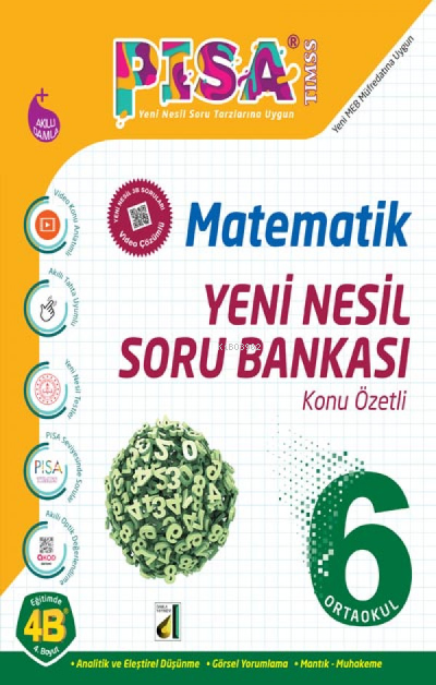 Damla Eğitim Pisa Yeni Nesil Matematik Soru Bankası - 6