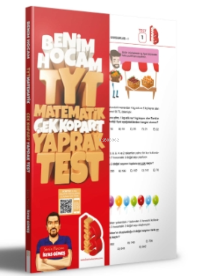  2023 TYT Matematik Çek Kopar Yaprak | 2023 TYT Matematik Çek Kopar Yaprak | İlyas Güneş | Benim Hocam Yayınları | 9786258263916 