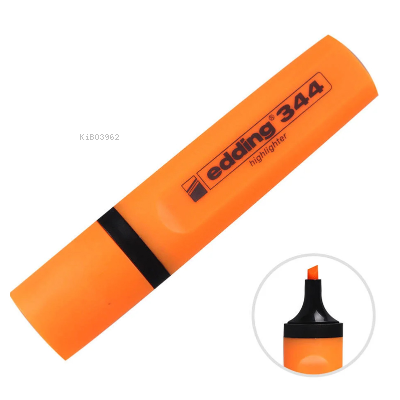  Edding 344 Turuncu Fosforlu Kalem (10 Lu) | Edding 344 Turuncu Fosforlu Kalem (10 Lu) | Edding | 4004764921935 