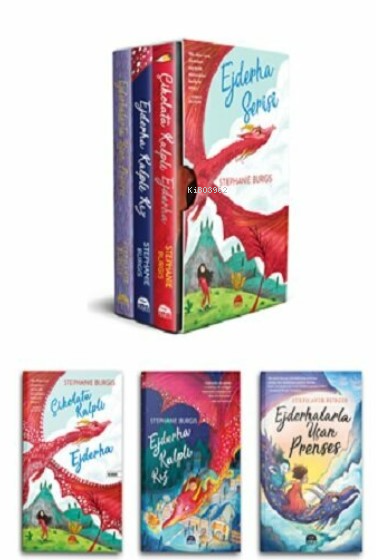  Ejderha Serisi Seti 3 Kitap Takım Kutulu | Ejderha Serisi Seti 3 Kitap Takım Kutulu | Stephanie Burgis | Martı Çocuk Yayınları | 9786253660406 