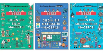 Stem ile Çılgın Maceralar Seti (3 Kitap Takım)