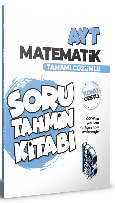  2022 AYT Matematik Konu Özetli ve Tamamı Çözümlü Soru Tahmin Kitabı | 2022 AYT Matematik Konu Özetli ve Tamamı Çözümlü Soru Tahmin Kitabı | Kolektif | Benim Hocam Yayınları | 9786258060669 
