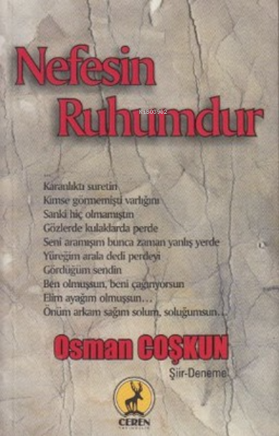 Nefesin Ruhumdur | Nefesin Ruhumdur | Osman Coşkun | Serkan Sinay | Ceren Basım Yayın | 9786055553128 