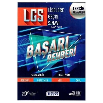  8Sınıf Lgs Başarı Rehberi  2020 | 8Sınıf Lgs Başarı Rehberi  2020 | Kolektif | İşleyen Zeka Yayınları | 9786057585448 