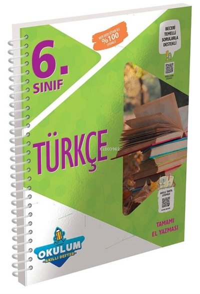 3561 - 6.Sınıf Türkçe Akıllı Defter