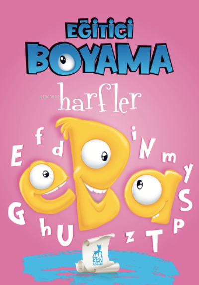 Eğitici Öğretici Boyama - Harfler