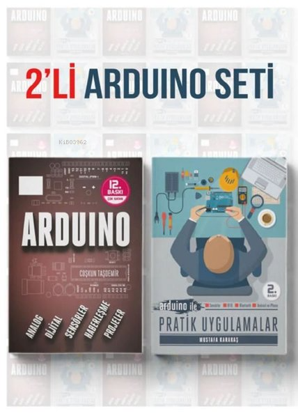  2li Arduino Eğitim Seti 2 Kitap Takım | 2li Arduino Eğitim Seti 2 Kitap Takım | Coşkun Taşdemir | Dikeyeksen Yayınevi | 9786256904057 