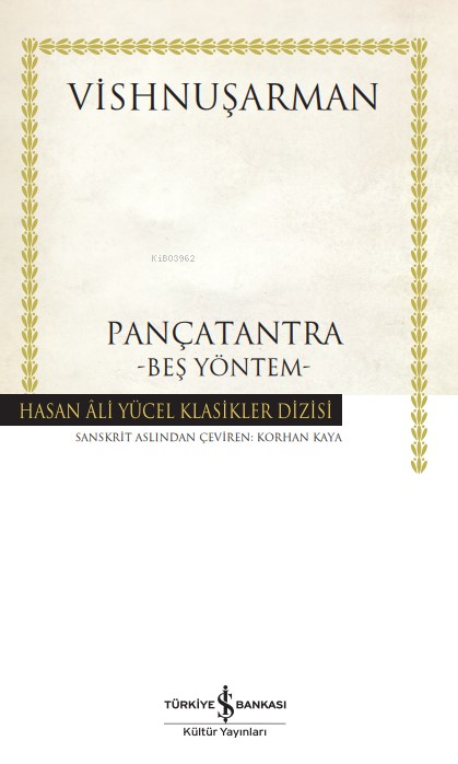 Pançatantra;-Beş Yöntem-