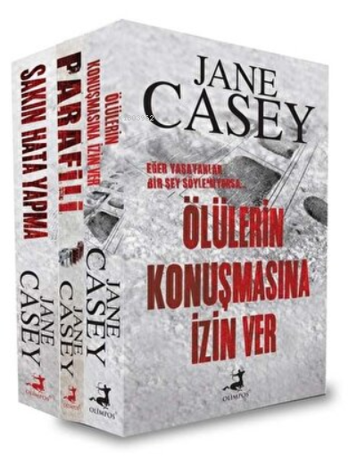  Jane Casey Polisiye Set 1 (3 Kitap Takım) | Jane Casey Polisiye Set 1 (3 Kitap Takım) | Jane Casey | Olimpos Yayınları | 9786258043112 