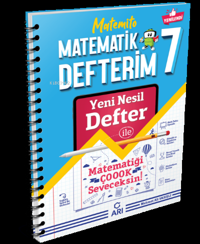 Arı 7.Sınıf Matemito Akıllı Matematik Defteri 2022- 2023