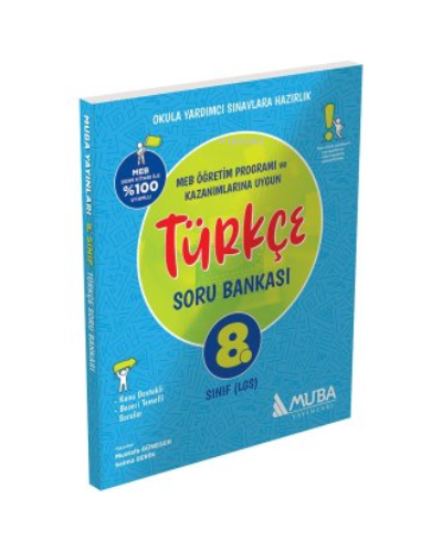  8Sınıf Türkçe Soru Bankası | Kolektif | Muba Yayınları | 9789756526750 