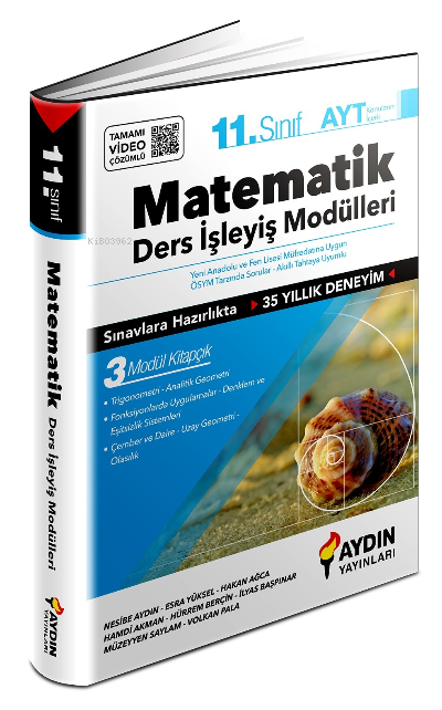 11. Sınıf Aydın Matematik Ders İşleyiş Modülleri
