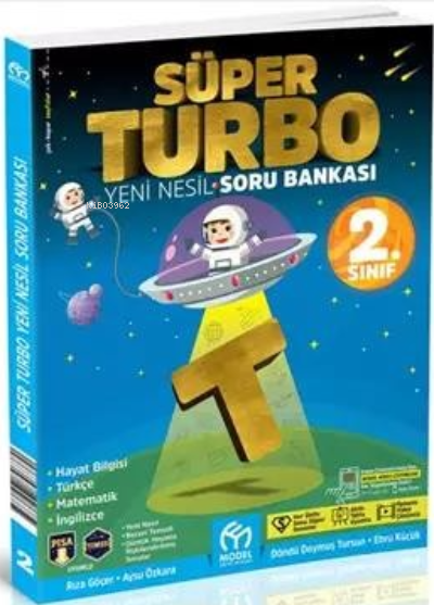  Model 2Sınıf Süper Turbo Soru Bankası (Yeni Nesil Sorular) | Kolektif | Model Eğitim Yayınları | 9786257846370 | 