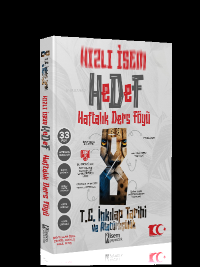  2024 Hızlı İsem 8Sınıf İnkılap Haftalık Ders Föyü | Kolektif | İsem Yayıncılık (Hazırlık) | 9786052867570 | 