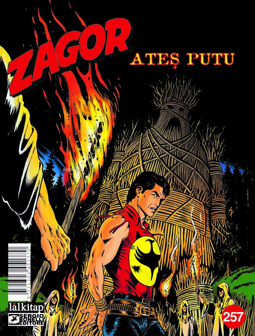 Zagor Sayı 257;Ateş Putu