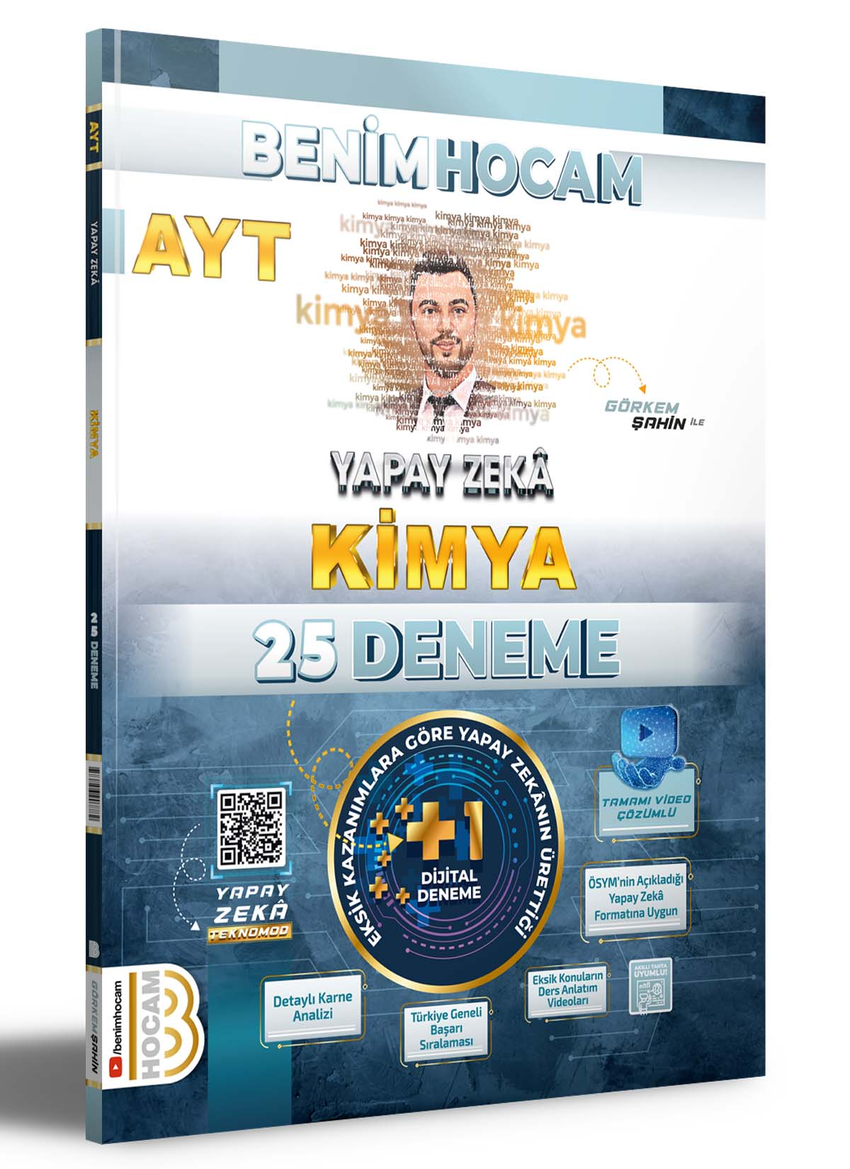 AYT Yapay Zekâ Kimya 25 Deneme Benim Hocam Yayınları