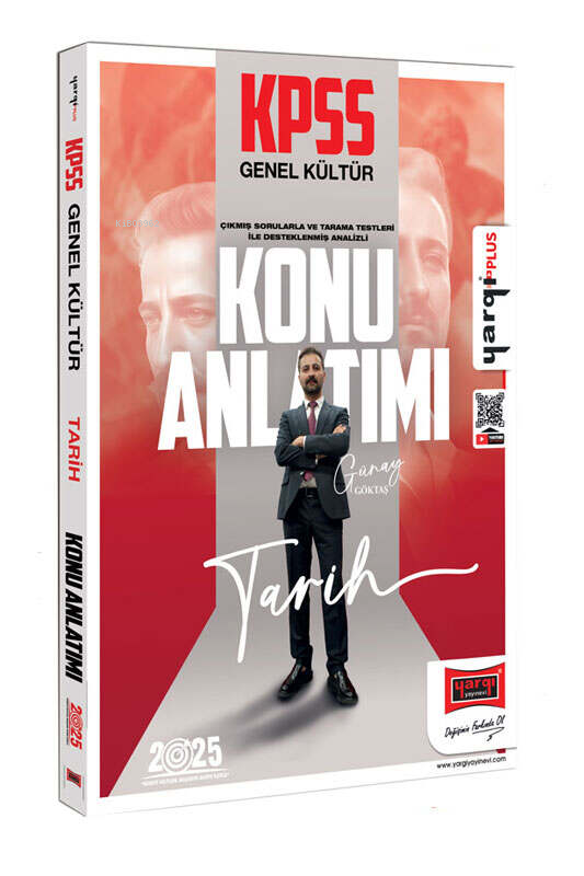  Yargı 2025 KPSS Genel Kültür Tarih Konu Anlatımı | Günay Göktaş | YARGI YAYINEVİ | 9786253701994 | 