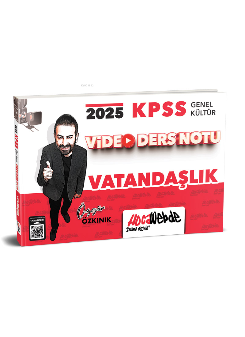HocaWebde 2025  KPSS Genel Kültür Vatandaşlık Video Ders Notu