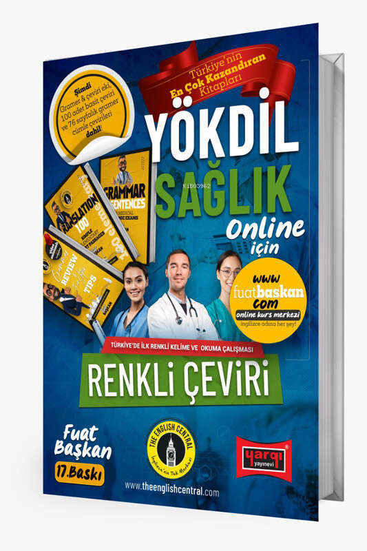  YÖKDİL Sağlık Kelime ve Çeviri Kitabı | Fuat Başkan | Yargı Yayınevi | 9786254213922 | 