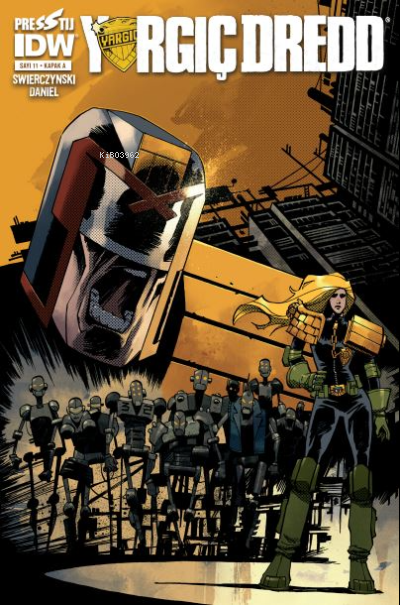  Yargıç Dredd 11 Kapak A | Duane Swierczynski | Presstij | 9786056876479 | 3990000096137 | 