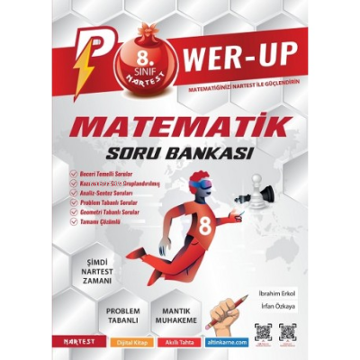 8. Sınıf Power-up Matematik Soru Bankası