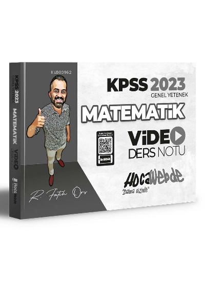  2023 KPSS Matematik Video Ders Notu | 2023 KPSS Matematik Video Ders Notu | R Fatih Örs | HocaWebde | 9786057301116 