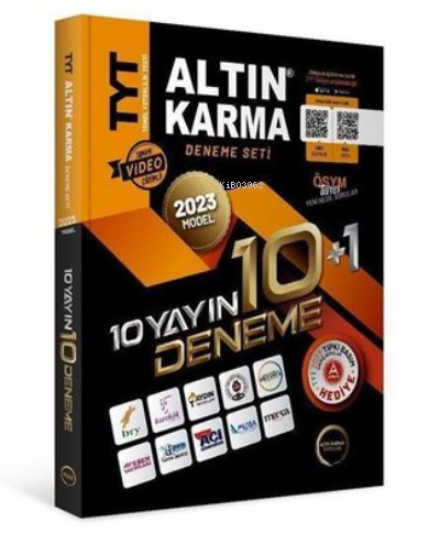 TYT 10 Yayın 10 + 1 Deneme Seti 2023