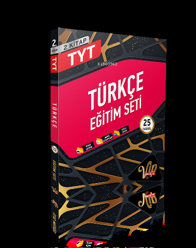 Vip Tyt Türkçe Eğitim Seti 2. Kitap - (Gold)