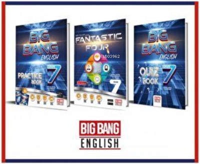 7. Sınıf Big Bang English(Practice Book+Fantastic Four+Quiz Book)