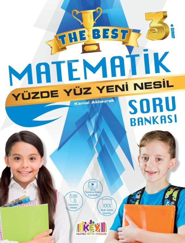  3 Sınıf The Best Matematik Yüzde Yüz Yeni Nesil Soru Bankası | Kemal Akbayrak | Kaliteli Eğitim Yayınları | 9786256367029 | 