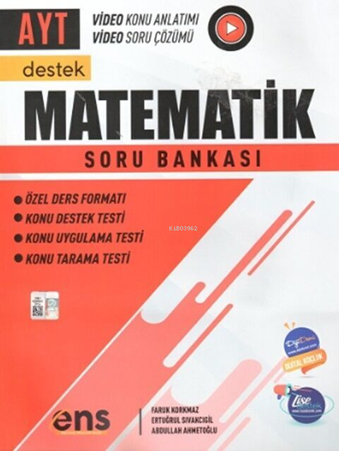 ENS Yayıncılık AYT Matematik Destek Soru Bankası