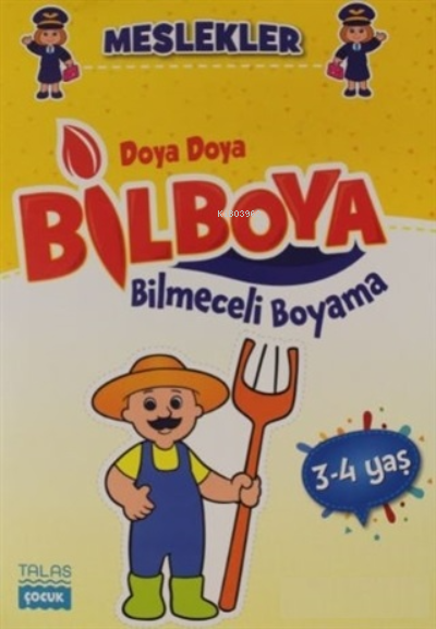 Meslekler - Doya Doya Bilboya Bilmeceli Boyama