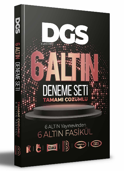  2022 DGS Tamamı Çözümlü 6 Altın Deneme | 2022 DGS Tamamı Çözümlü 6 Altın Deneme | Kolektif | Benim Hocam Yayınları | 9786258011708 