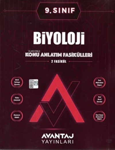 Avantaj Yayınları 9.Sınıf Biyoloji Konu Anlatım Fasikülleri