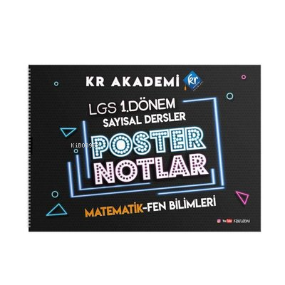 2023 LGS 1. Dönem Sayısal Bölüm Poster Notlar