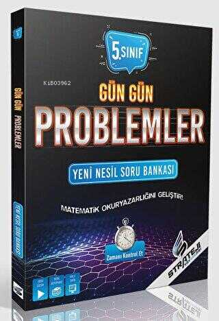  Strateji Yayınları 5 Sınıf Gün Gün Problemler Yeni Nesil | Strateji Yayınları 5 Sınıf Gün Gün Problemler Yeni Nesil | Kolektif | Strateji Yayınları | 9786257222464 