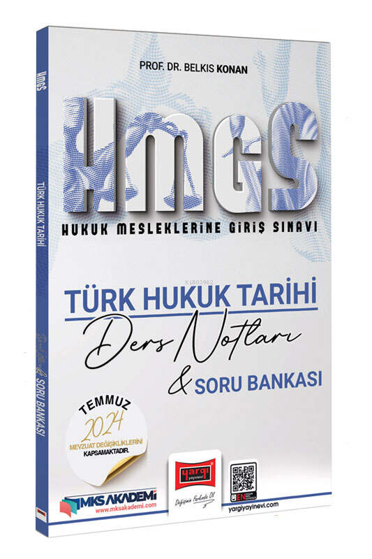  Yargı Yayınevi 2025 Hukuk Mesleklerine Giriş Sınavı Türk Hukuk Tarihi Ders Notları & Soru Bankası | Yargı Yayınevi 2025 Hukuk Mesleklerine Giriş Sınavı Türk Hukuk Tarihi Ders Notları & Soru Bankası | Belkıs Konan | Yargı Yayınevi | 9786253702489 
