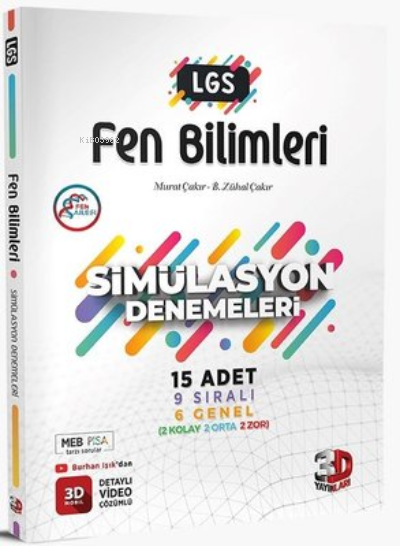 8.Sınıf LGS 3D Simülasyon Fen Bilimleri Deneme