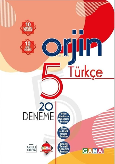 5.Sınıf Orjin Türkçe Fas. Dnm