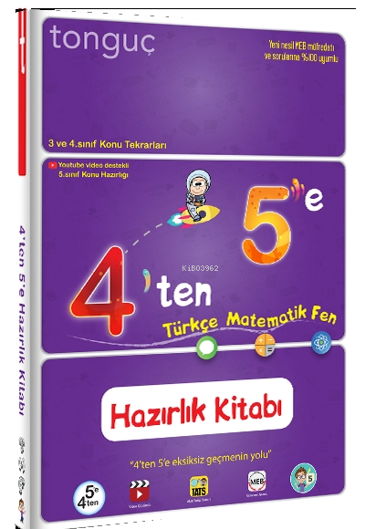 4'ten 5'e Hazırlık Kitabı