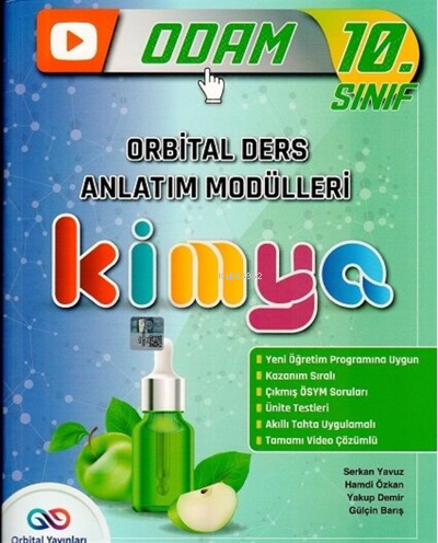 ORBİTAL 10 DERS ANLATIM MODÜLLERİ KİMYA - 2022