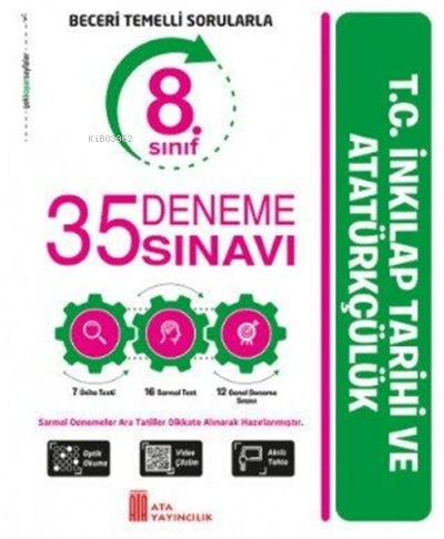 Ata Yayıncılık 8. Sınıf T.C İnkılap Tarihi Ve Atatürkçülük 35 Deneme Sınavı