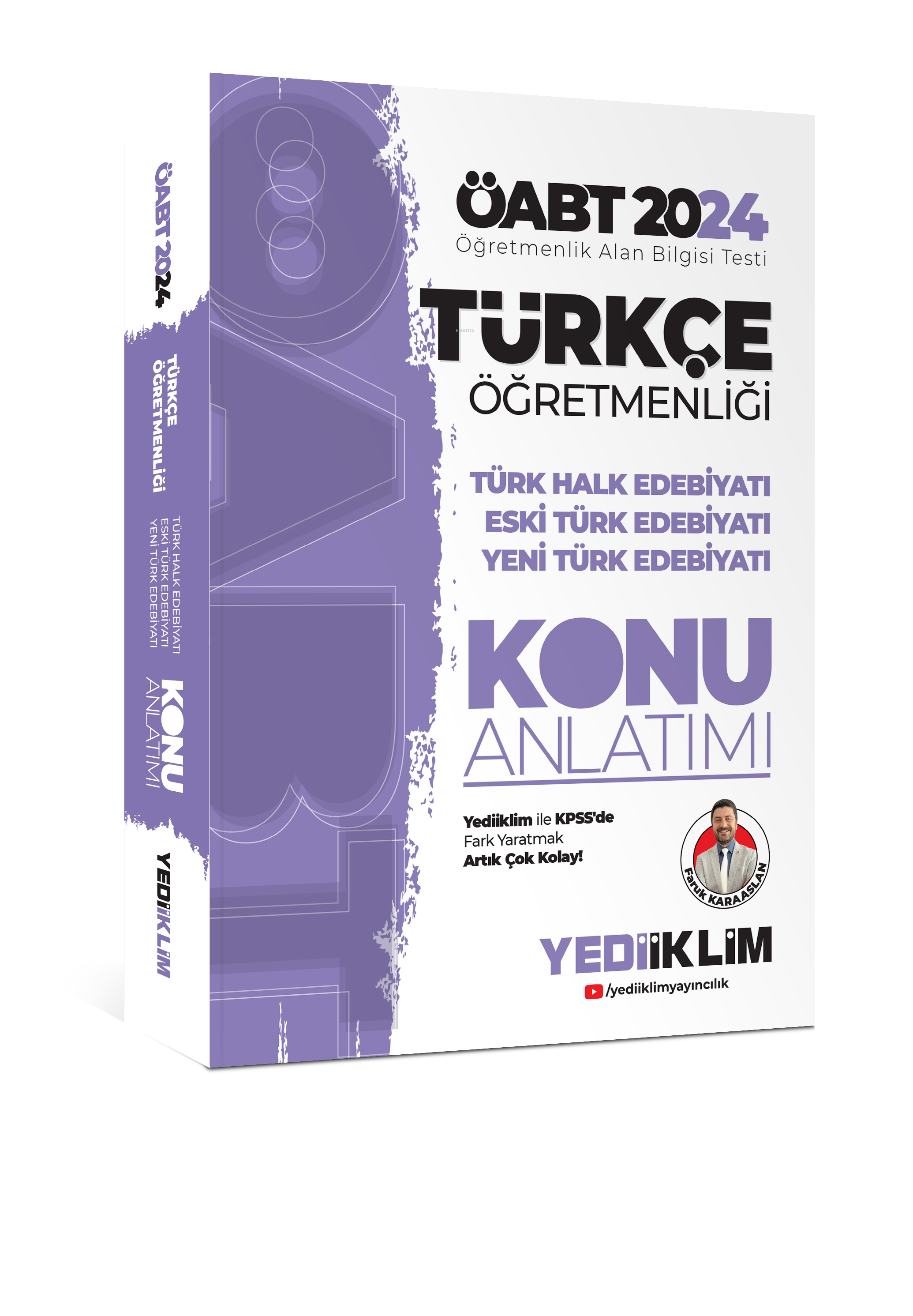 Yediiklim 2024 ÖABT Türkçe Öğretmenliği Türk Halk Edebiyatı - Eski Türk Edebiyatı - Yeni Türk Edebiyatı Konu Anlatımı