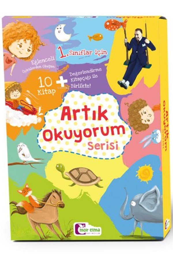 Mor Elma Artık Okuyorum Seti (10 Kitap 1. Sınıflar İçin)