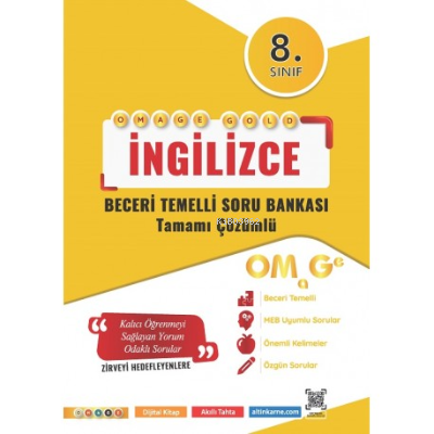 8. Sınıf Omage Motivasyon İngilizce Soru Bankası