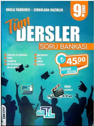  09Sınıf Soru Bankası Tüm Dersler 2022 | 09Sınıf Soru Bankası Tüm Dersler 2022 | Kolektif | Tümler Yayınları (Bayilik) | 9786257273329 