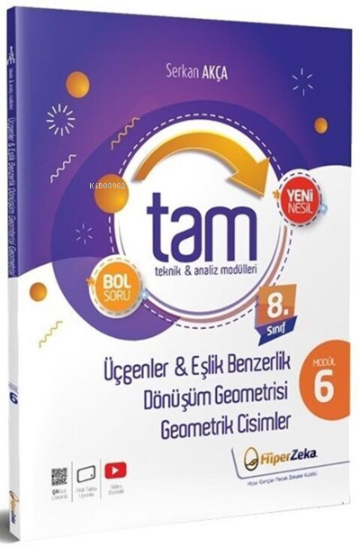 8. Sınıf TAM Matematik 6 - Üçgenler ve Geometrik Cisimler